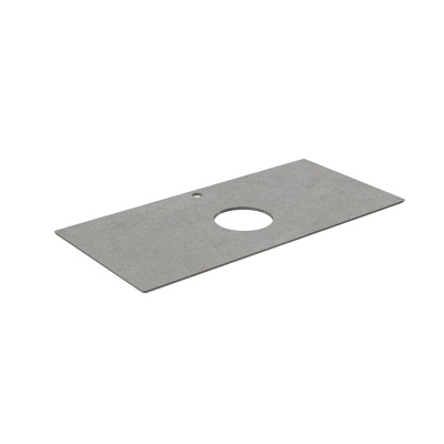 Столешница из керамогранита Фондамента 100, серая Столешница из керамогранита Фондамента 100, серая