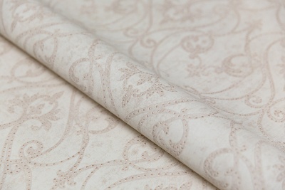 Обои виниловые на флизелиновой основе Дамаск мотив, бежевый