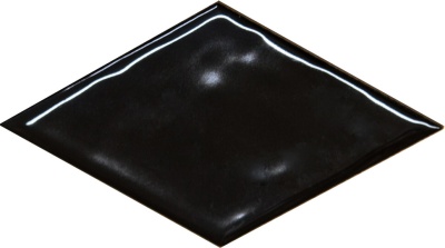 Декор Риад чёрный глянцевый 13,5x7,8x0,9