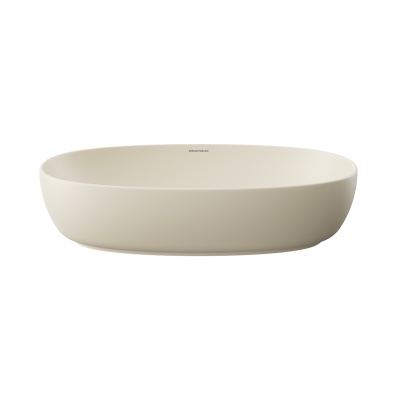 Раковина Plaza/Плаза накладная 60, песочная матовая