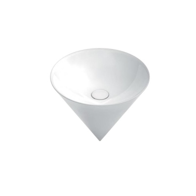 Раковина Cono/Коно подвесная 44, белая глянцевая Раковина Cono/Коно подвесная 44, белая глянцевая