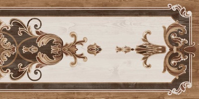 Гранд Вуд коричневый декорированный обрезной 80x160x1,1