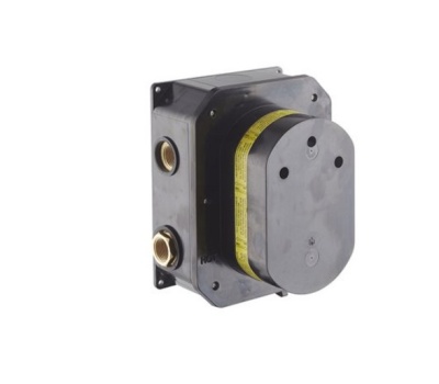 Универсальная внутренняя часть для термостатического кнопочного смесителя на два потока для душа