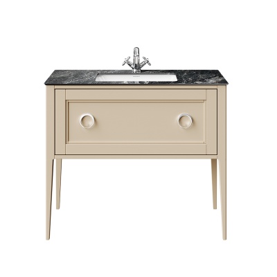 Тумба Plaza Classic/Плаза Классик напольная 1 ящик 100, капучино матовый