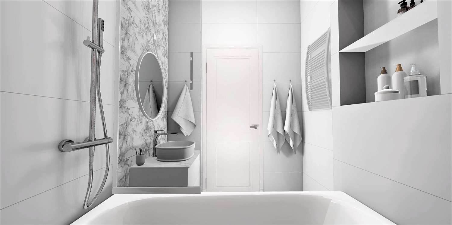 Ванная комната Монфорте / Монте Тиберио Ванная комната Монфорте / Монте Тиберио