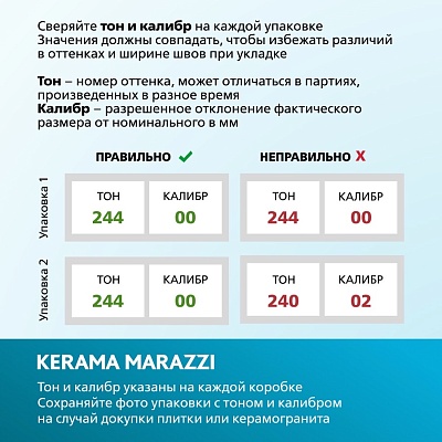 Радуга голубой обрезной 60x60x1,1 (арт. SG616100R) купить в интернет-магазине KERAMA MARAZZI в Уфе