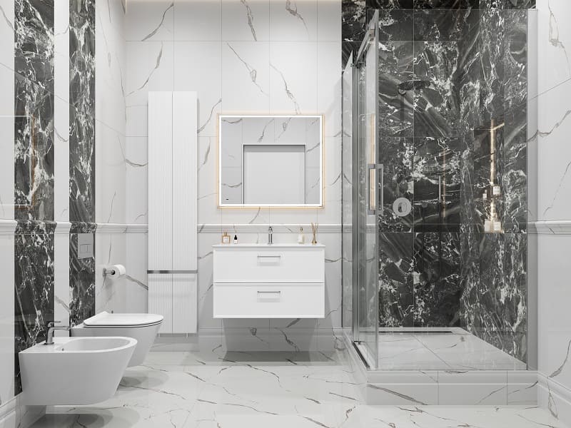 Ванная комната с душевой Риальто Ванная комната с душевой Риальто