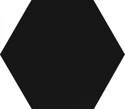 Буранелли чёрный матовый 20x23,1x0,69