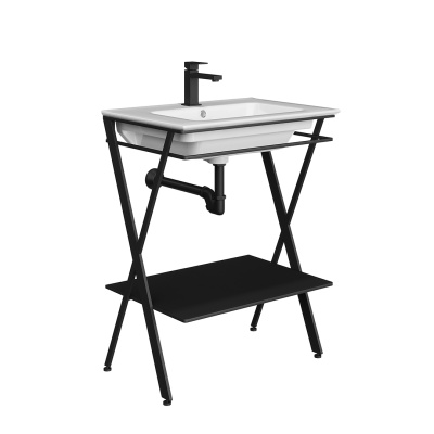 Металлическая структура PIANO Next напольная 65, черная матовая Металлическая структура PIANO Next напольная 65, черная матовая