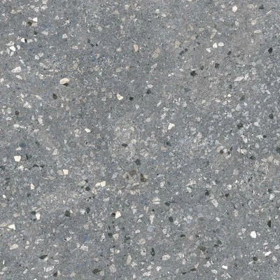 Терраццо серый тёмный обрезной 60x60x1,1