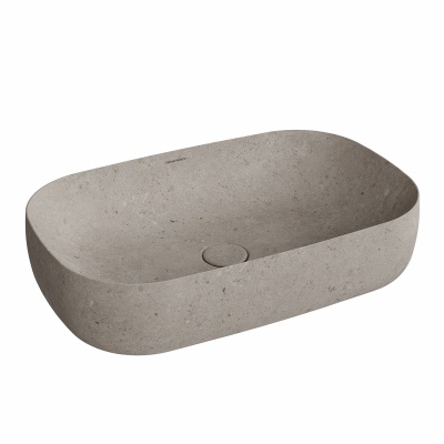 Раковина MAGICA накладная 65, серый камень Раковина MAGICA накладная 65, серый камень