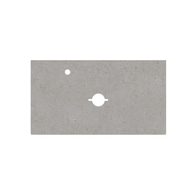 Столешница MAGICA для раковины SAFI Риккарди 90 см, серая матовая Столешница MAGICA для раковины SAFI Риккарди 90 см, серая матовая