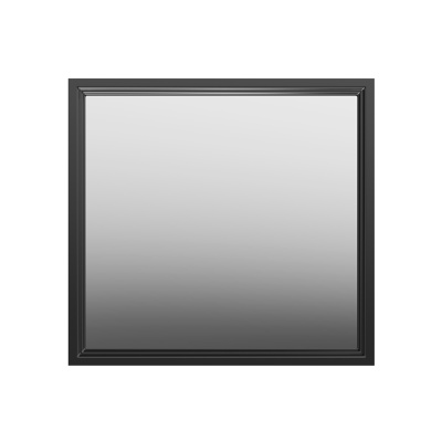 Зеркало POMPEI 80, черное глянцевое