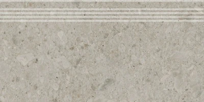 Ступень Чеппо ди Гре бежевый светлый матовый обрезной 30x60x0,9