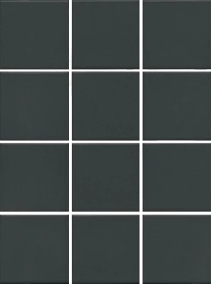 Агуста черный матовый 30x40x0,7 из 12 частей 9,8х9,8