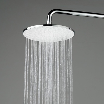 Душевая колонна круглая FONTE на 2 потока без смесителя, хром Душевая колонна круглая FONTE на 2 потока без смесителя, хром