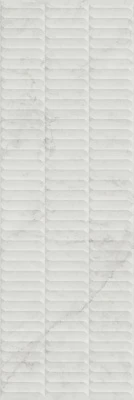 Тубкаль белый глянцевый структура обрезной 30x89,5x1,05