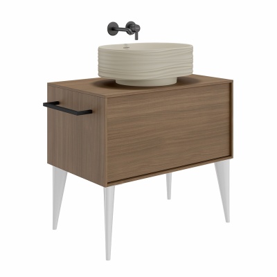 Раковина ARTBASIN Sabbia накладная 50, песочная матовая Раковина ARTBASIN Sabbia накладная 50, песочная матовая