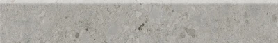 Плинтус Чеппо ди Гре серый матовый обрезной 60x9,5x0,9