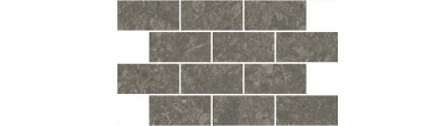 Декор Чеппо ди Гре мозаичный коричневый матовый обрезной 34,6x20x0,9