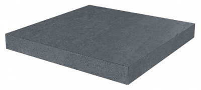 Ступень угловая клееная Про Матрикс антрацит 33x33x1,1