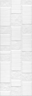 Бьянка белый глянцевый антик 20x60x0,9