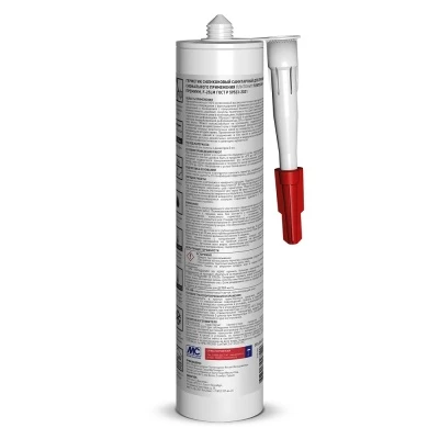 Герметик PLITONIT PlitoSil Premium (белый) - 310 мл