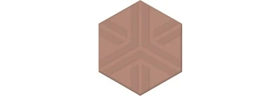 Декор Агуста розовый матовый 6x5,2x0,69