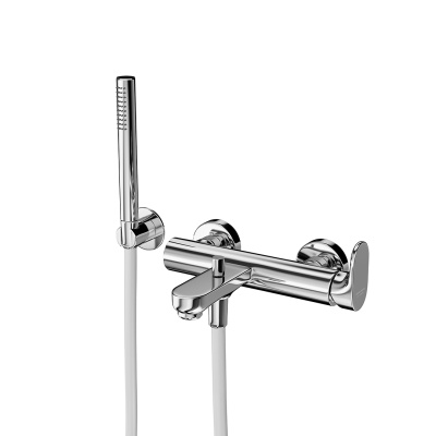 Ручной душ OLE с держателем для лейки и шлангом, без вывода для подачи воды, хром Ручной душ OLE с держателем для лейки и шлангом, без вывода для подачи воды, хром