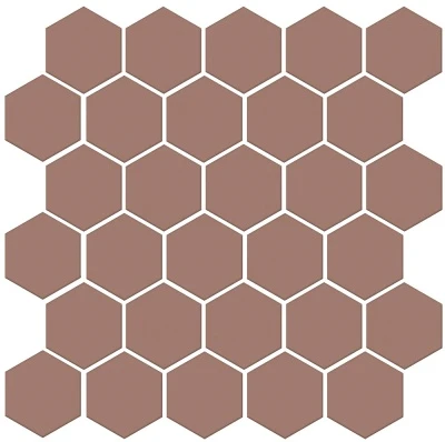 Агуста розовый матовый 29,7x29,8x0,69 из 30 частей (5,2х6)