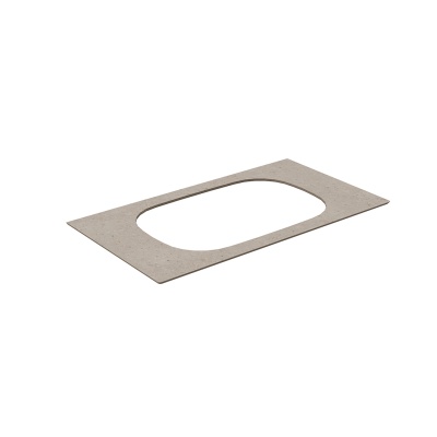 Столешница MAGICA Риккарди 90 см, бежевая матовая (без отв. под смеситель) Столешница MAGICA Риккарди 90 см, бежевая матовая (без отв. под смеситель)