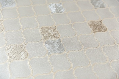 Обои виниловые Арабески мотив, бежевый светлый