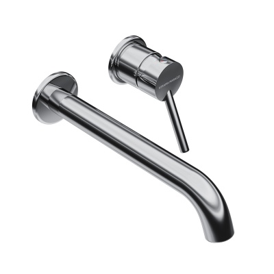 Смеситель для раковины XPRO настенный с внутренней частью, хром Смеситель для раковины XPRO настенный с внутренней частью, хром