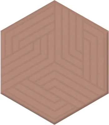 Декор Агуста розовый матовый 6x5,2x0,69