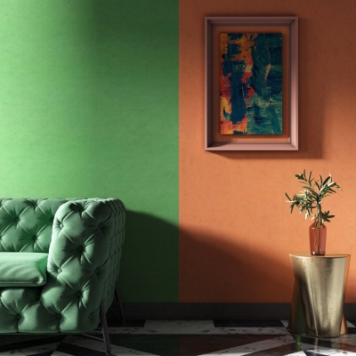 Обои виниловые Джангл база, зелёный Обои виниловые Джангл база, зелёный