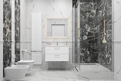 Ванная комната с душевой Риальто