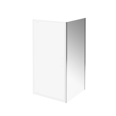 Душевая боковая панель VETRO, 100х195, хром Душевая боковая панель VETRO, 100х195, хром