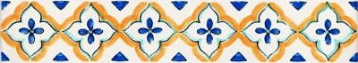 Бордюр Капри майолика глянцевый 20x3,6x0,69