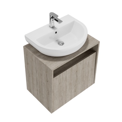 Тумба PRO подвесная 1 ящик 60, дуб Орегон Тумба PRO подвесная 1 ящик 60, дуб Орегон