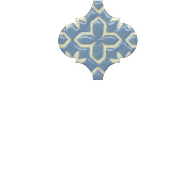 Декор Арабески Майолика орнамент глянцевый 6,5x6,5x0,7 Декор Арабески Майолика орнамент глянцевый 6,5x6,5x0,7