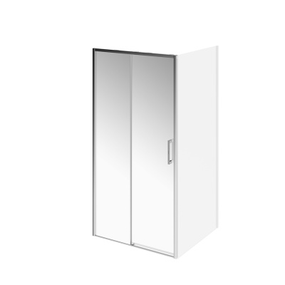 Душевая дверь LINDO, раздвижная с функцией soft close, 100х195, хром Душевая дверь LINDO, раздвижная с функцией soft close, 100х195, хром