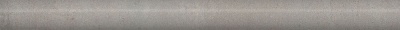 Бордюр Гварди серый светлый матовый обрезной 30x2,5x1,9