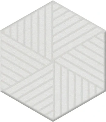 Декор Агуста белый 6x5,2x0,69