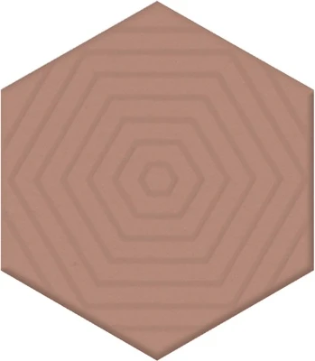 Декор Агуста розовый матовый 6x5,2x0,69