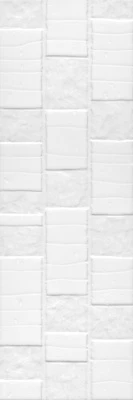 Бьянка белый матовый антик 20x60x0,9
