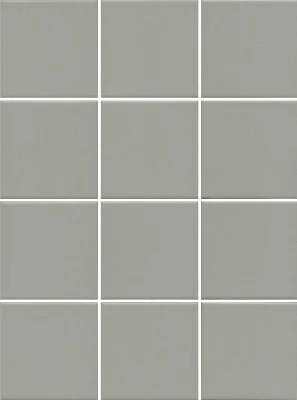 Агуста серый светлый матовый 30x40x0,7 из 12 частей 9,8х9,8