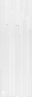 Бьянка белый глянцевый полоски 20x60x0,9