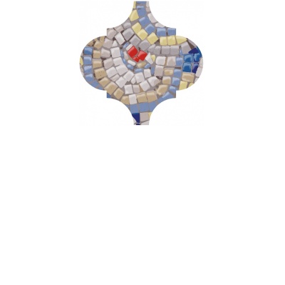 Декор Арабески Майолика Гауди глянцевый 6,5x6,5x0,7 Декор Арабески Майолика Гауди глянцевый 6,5x6,5x0,7