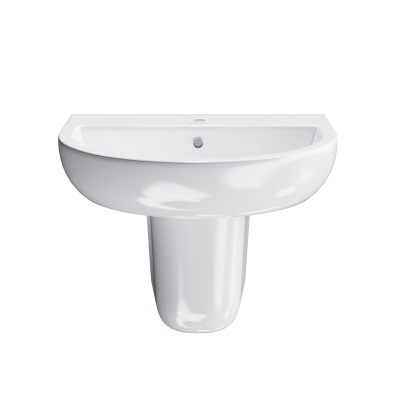 Полупьедестал PRO подвесной, белый глянцевый Полупьедестал PRO подвесной, белый глянцевый