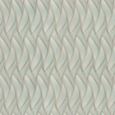 Обои виниловые Трессаж мотив, зеленый